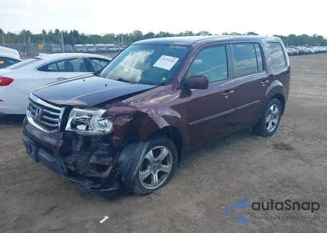 2015 Honda Pilot Ex из США, поврежденный, VIN 5FNYF4H40FB055252